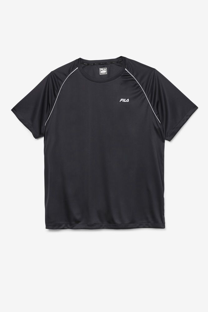 Fila T Skjorte Herre Svart Fauna Crew 239586-MWD